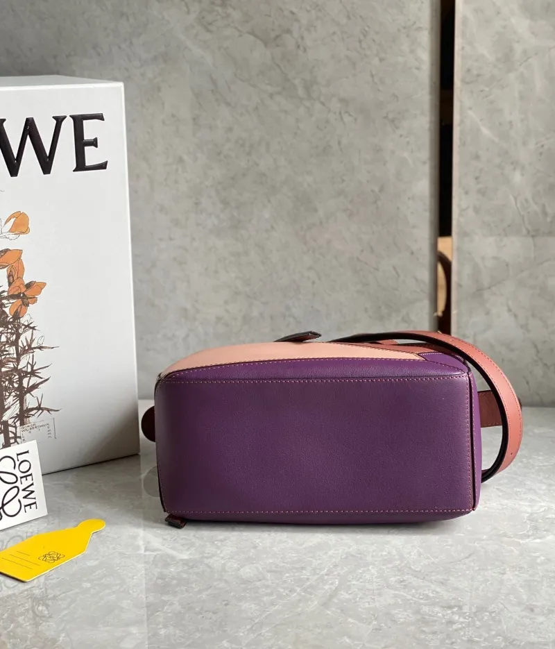 Loewe Multicolor Leather Puzzle Handbag 755 - Image 4