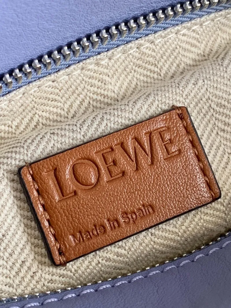 LOEWE Multicolor Leather Handle Handbag 757 - Image 9