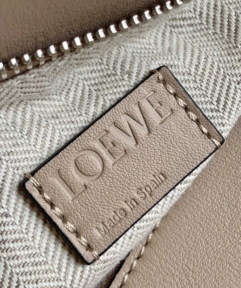 Loewe Puzzle Shoulder Bag Beige White Green 759 - Image 9