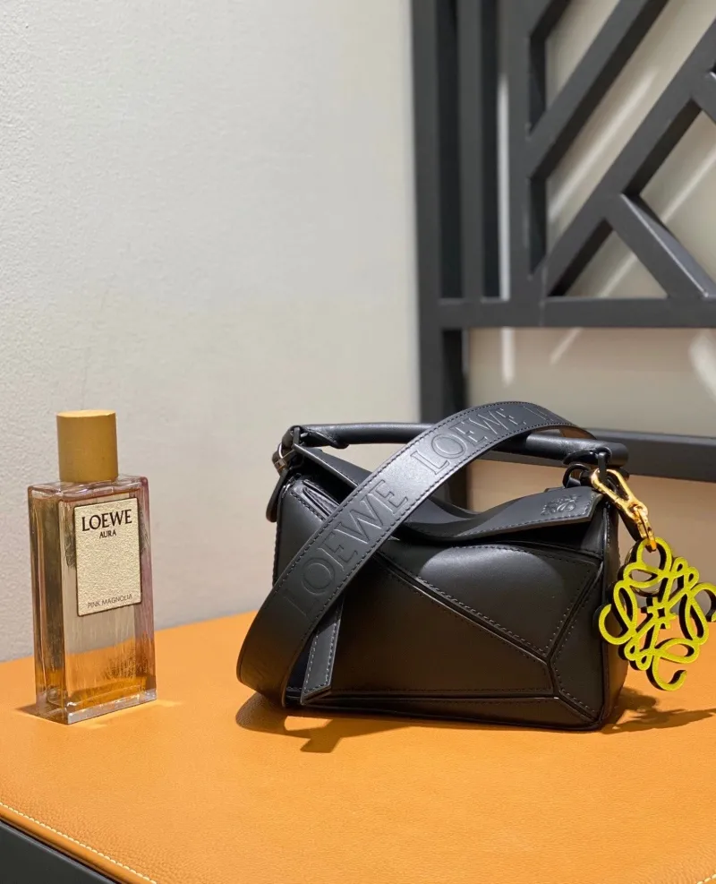 Loewe Black Puzzle Crossbody Bag 770