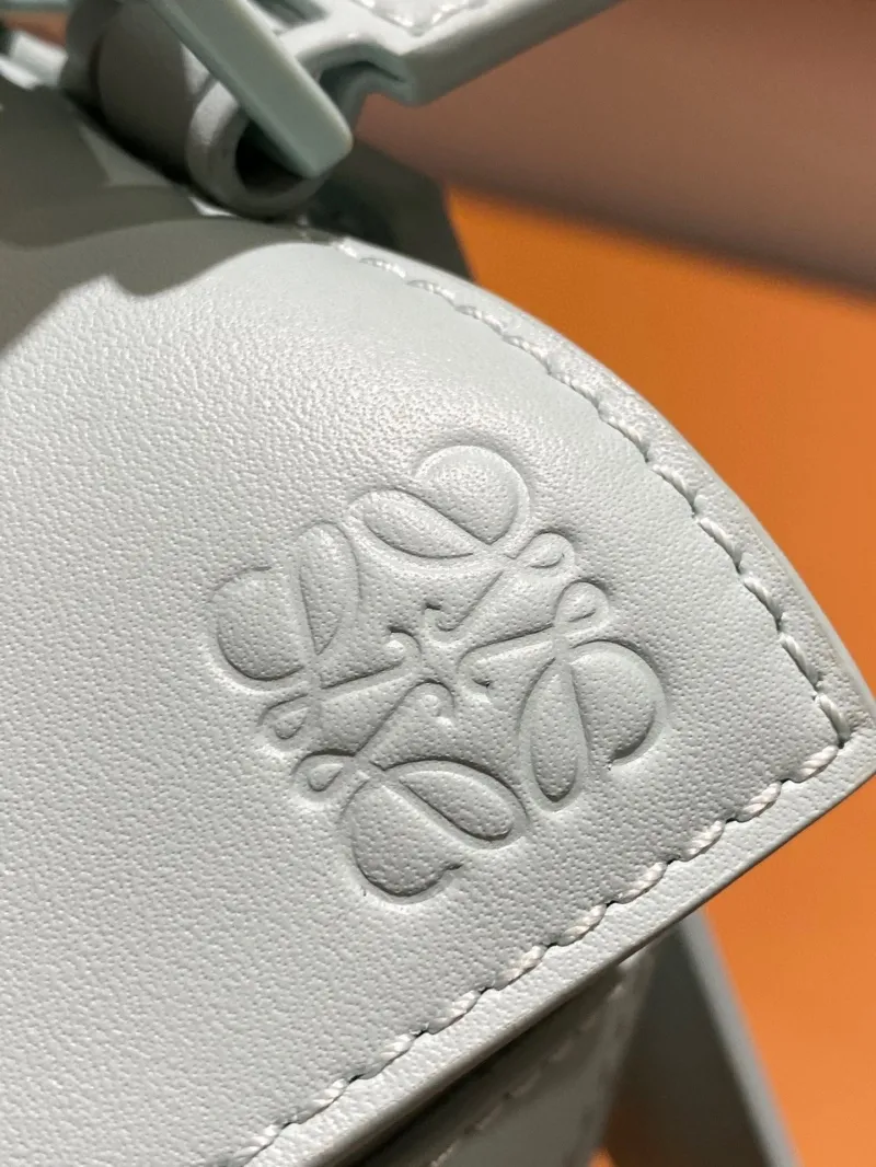 Loewe Light Blue Leather Handle Bag 771 - Image 5