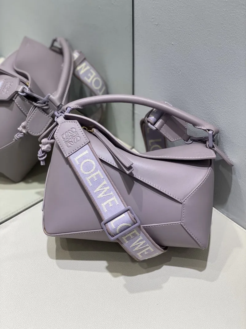 Loewe Lavender Puzzle Crossbody Bag 778