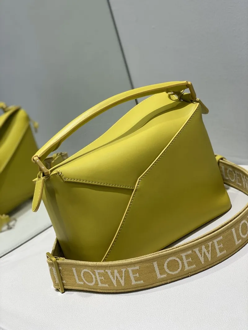 LOEWE Yellow Small Crossbody Handbag 780 - Image 9