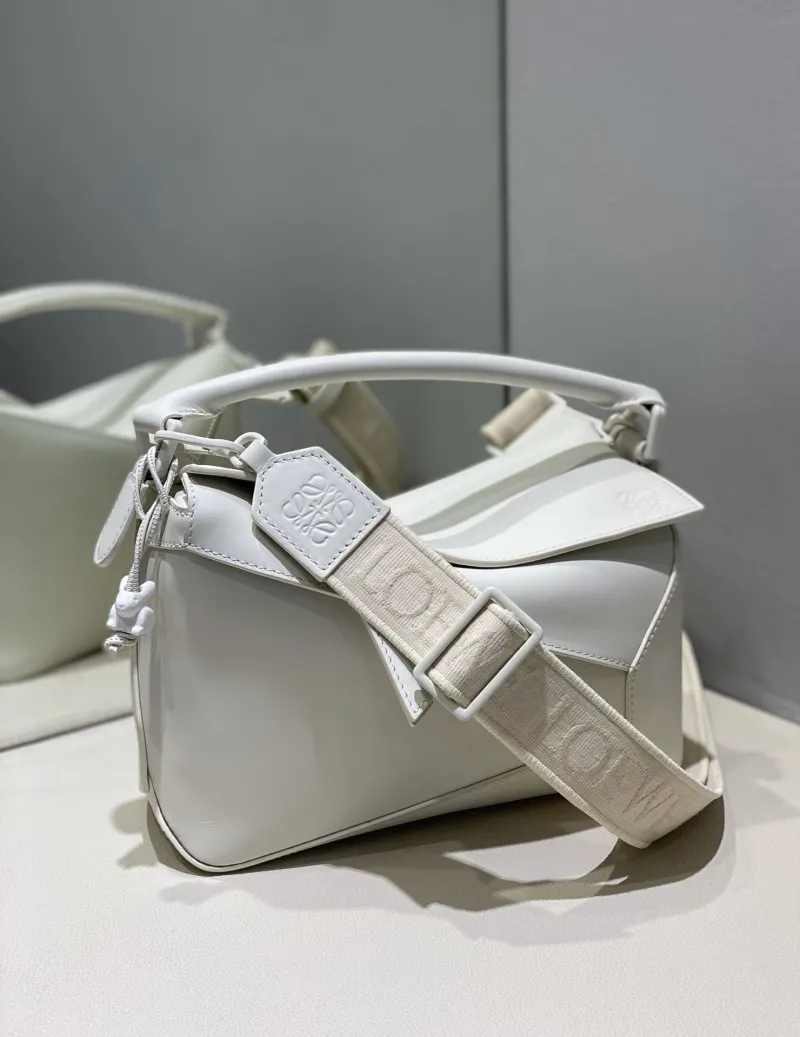 Alternative view of Loewe White Handle Crossbody Bag 782