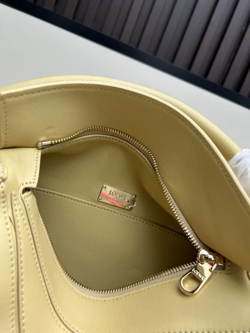 Loewe Pale Yellow Puzzle Handbag 250505 - Image 8