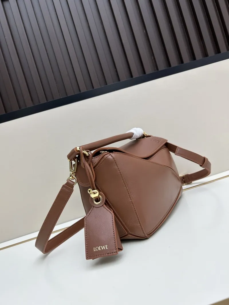 Alternative view of LOEWE Brown Leather Crossbody Handbag 250505