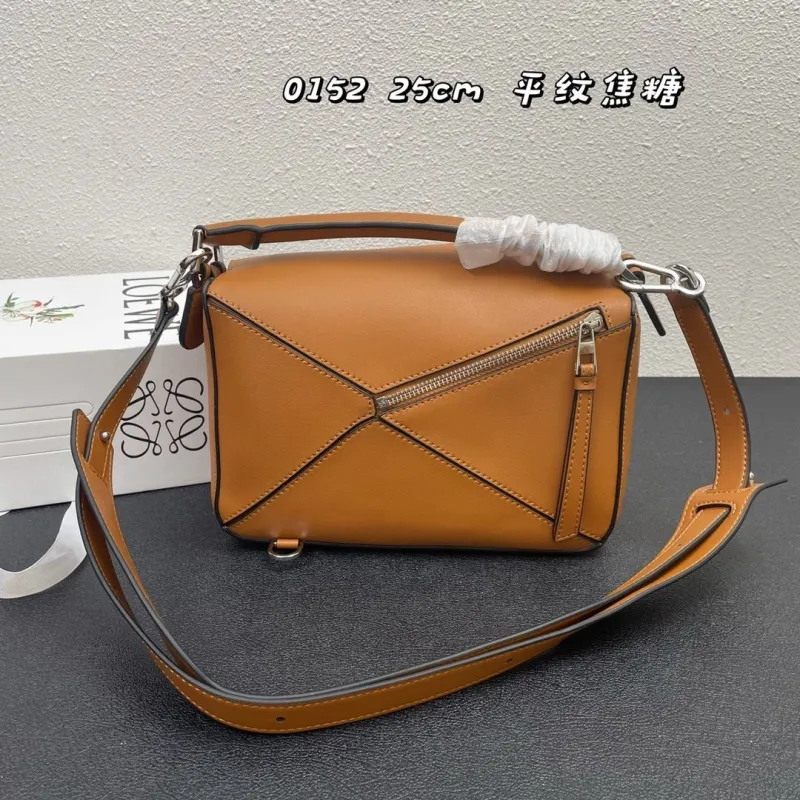Alternative view of Loewe 0152 Caramel Puzzle Bag 25cm