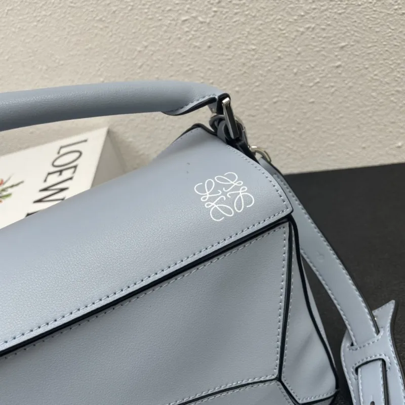 Loewe 0153 Light Blue 30cm Puzzle Handbag - Image 6