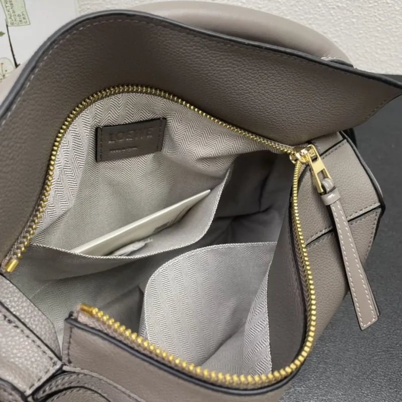 Loewe Puzzle Dark Gray Handbag 30cm 0153 - Image 8