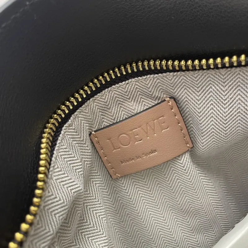Loewe 0152 25cm Beige Black Puzzle Bag - Image 9