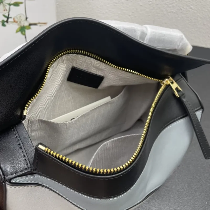 Loewe 0153 Gray Black 30cm Puzzle Shoulder Bag - Image 8