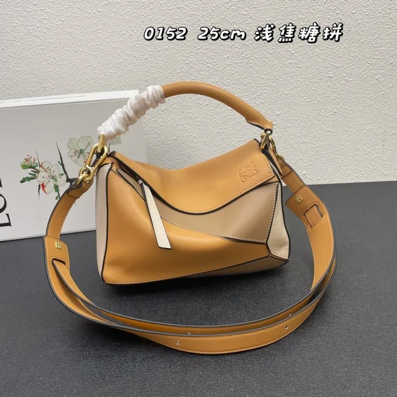 Alternative view of Loewe Puzzle Bag 25cm Light Caramel Crossbody Bag