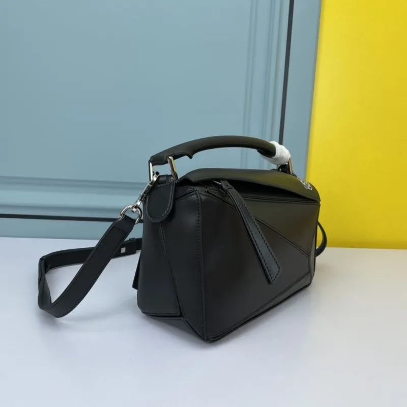 Alternative view of Loewe Black Leather Handle Crossbody Bag 868