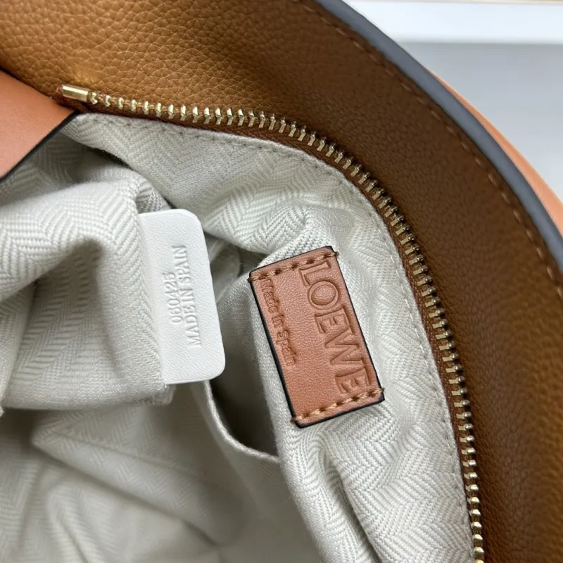 Loewe Small 24cm Brown Puzzle Shoulder Bag 874 - Image 8
