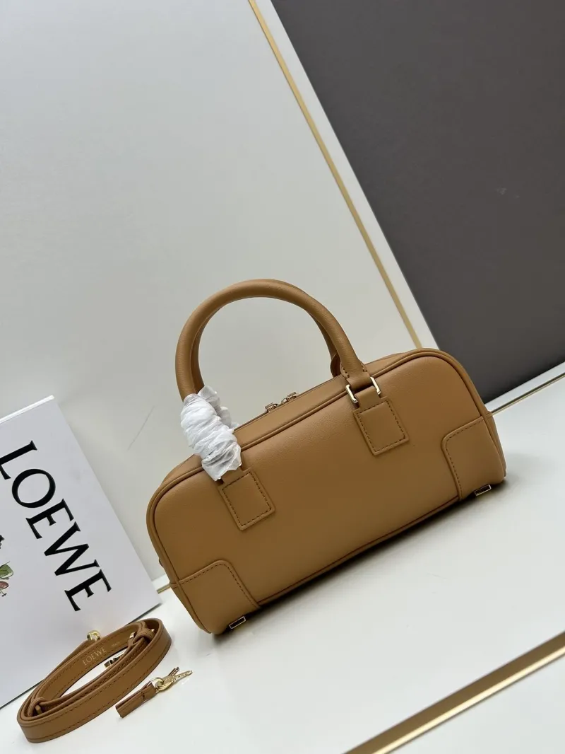 LOEWE Tan Leather Handbag 062417 - Image 3