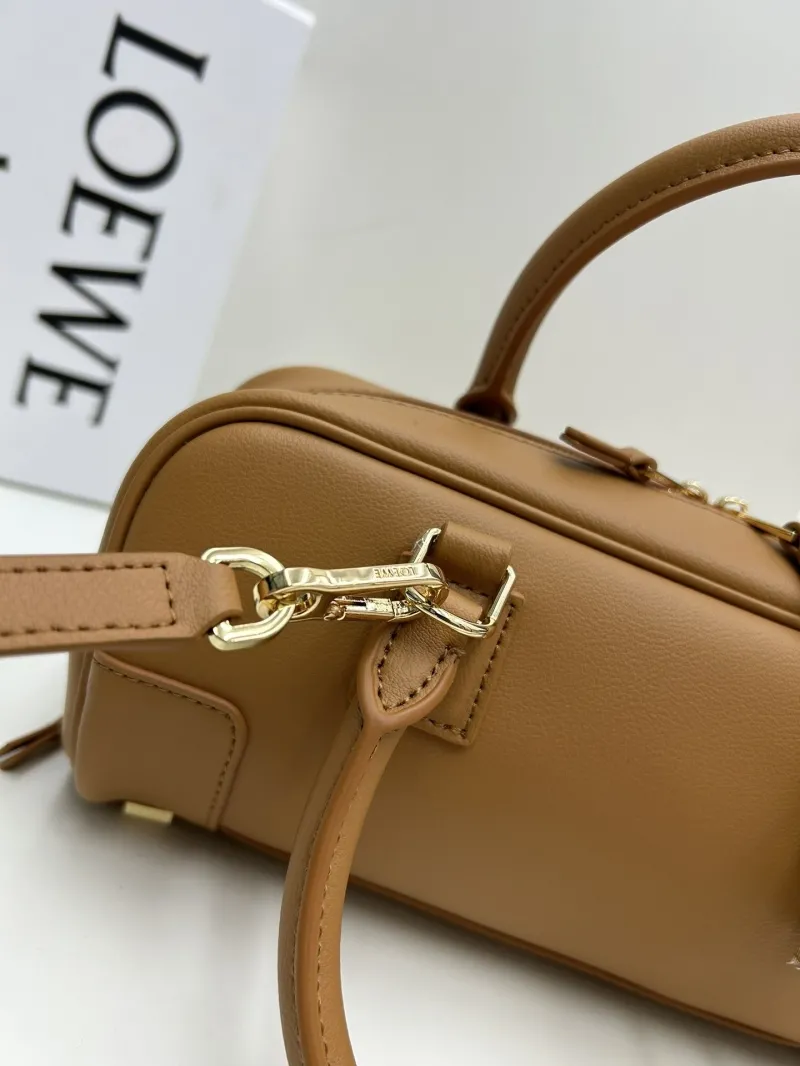 LOEWE Tan Leather Handbag 062417 - Image 7
