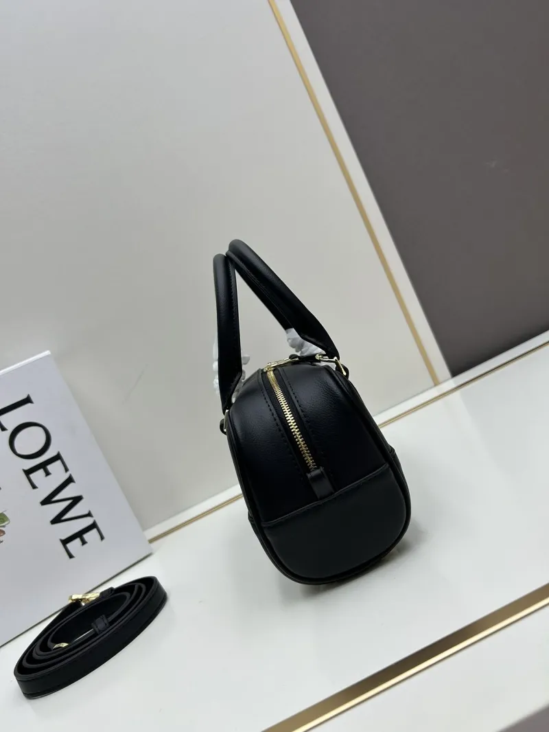 Alternative view of LOEWE Black Leather Handbag 062417