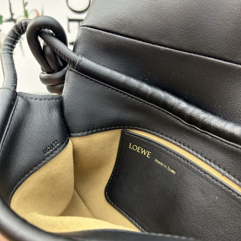 LOEWE Black Crossbody Bag 062138 - Image 8