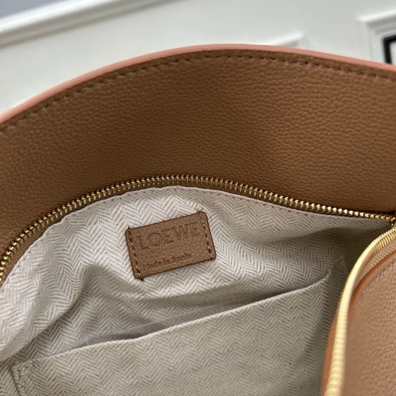 Loewe Tan Leather Handle Handbag 912 - Image 7