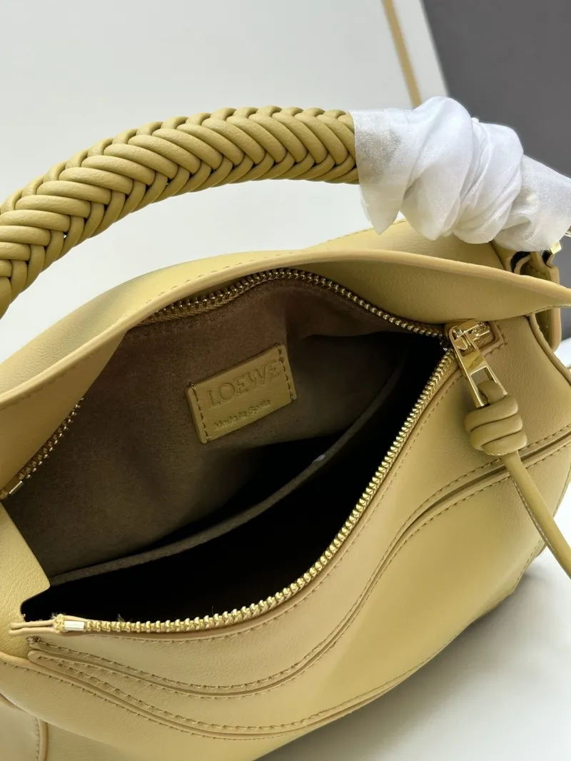 LOEWE Mustard Leather Puzzle Crossbody Bag - Image 7