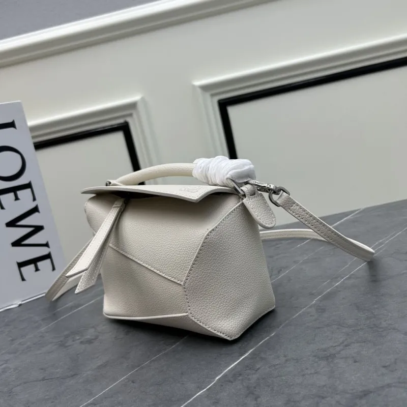Alternative view of LOEWE Cream White Crossbody Handbag 062208