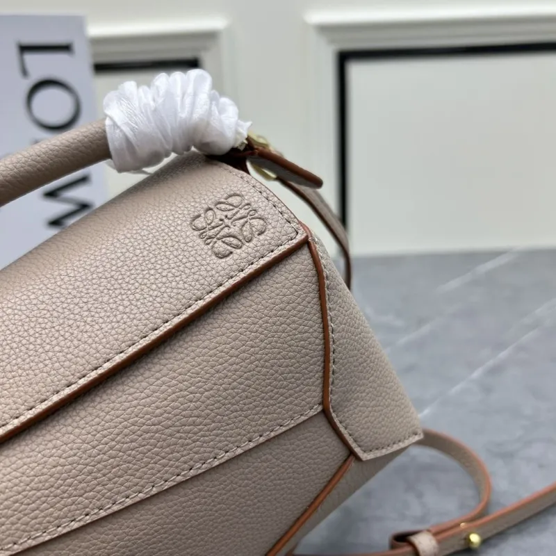 LOEWE Taupe Puzzle Crossbody Bag 062208 - Image 4