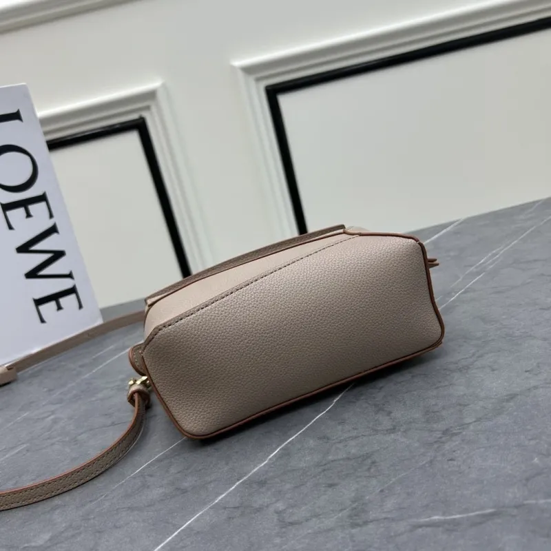 LOEWE Taupe Puzzle Crossbody Bag 062208 - Image 7