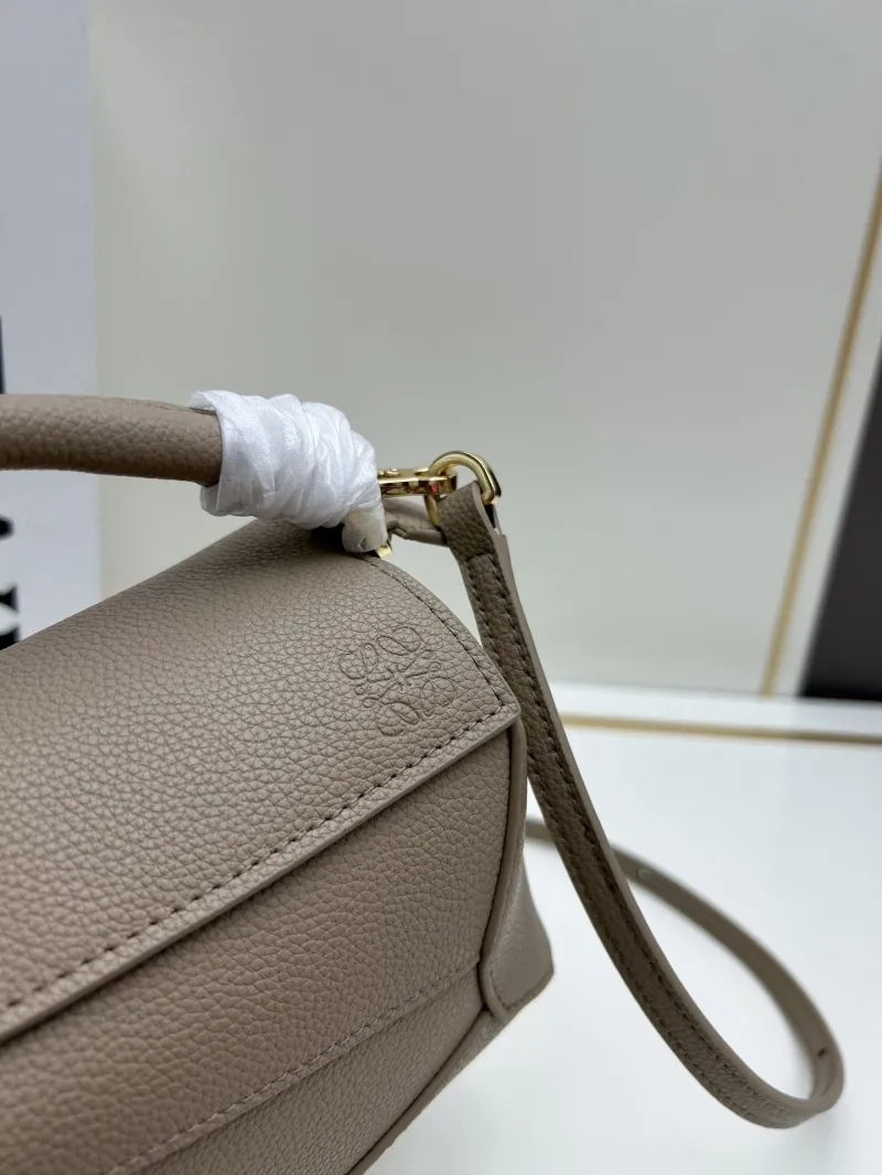 Loewe Taupe Mini Top Handle Bag 926 - Image 4