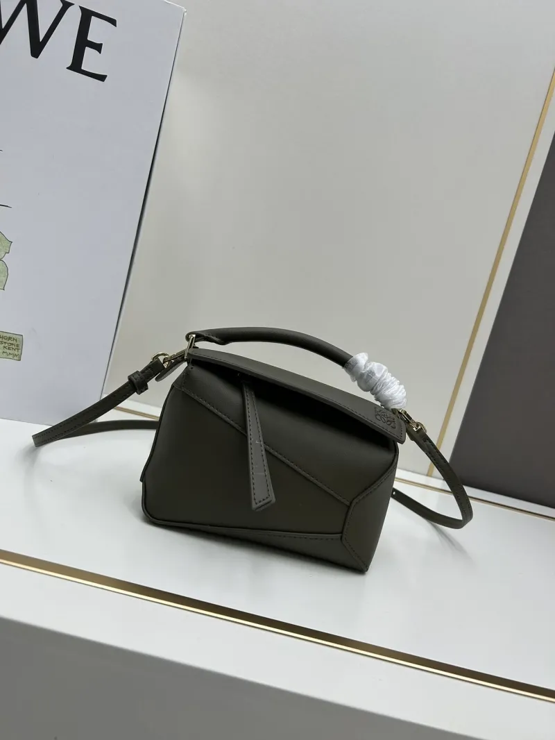 Loewe Small Leather Crossbody Handle Bag 927
