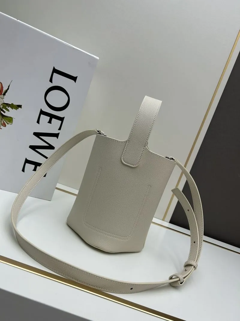 Alternative view of LOEWE Cream Bucket Bag S260408