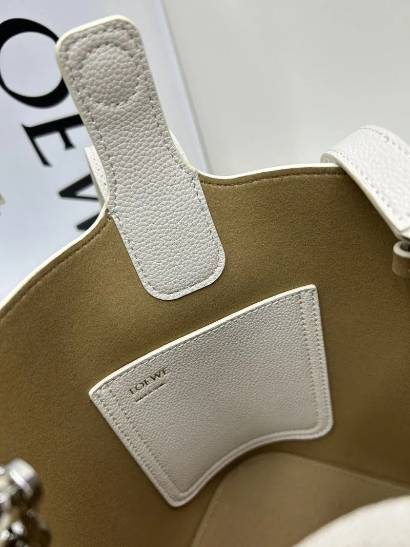 LOEWE Cream Bucket Bag S260408 - Image 7