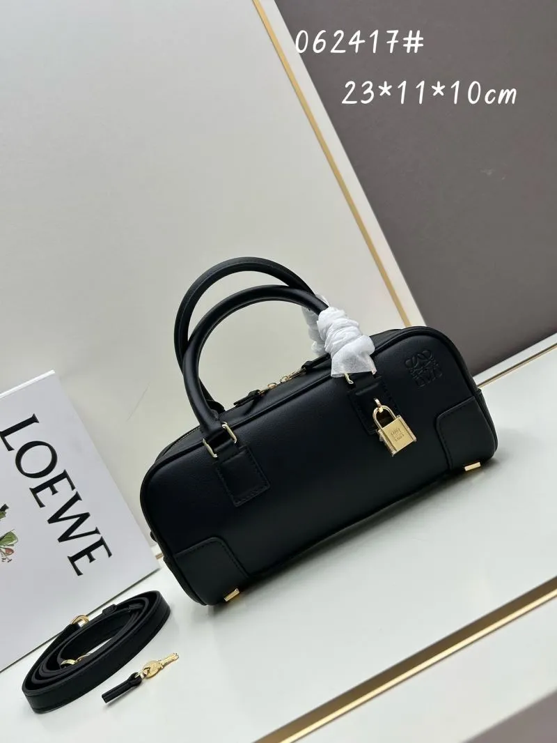 LOEWE Black Leather Handbag 062417