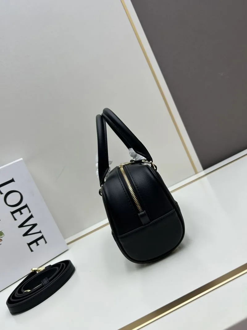 Alternative view of LOEWE Black Leather Handbag 062417