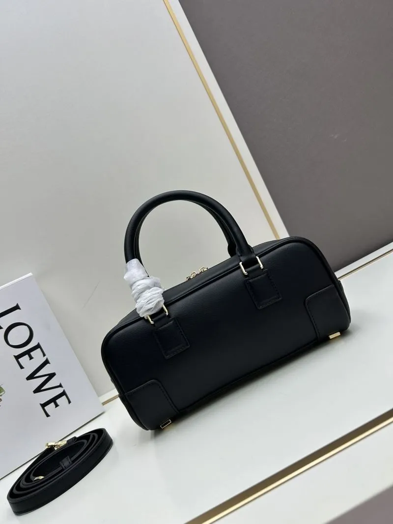 LOEWE Black Leather Handbag 062417 - Image 3