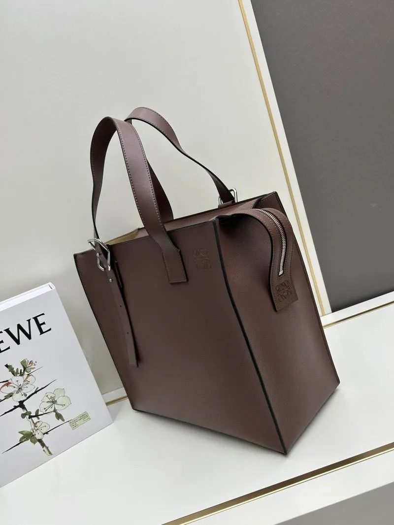 Alternative view of Loewe Brown Leather Tote Bag 3050A