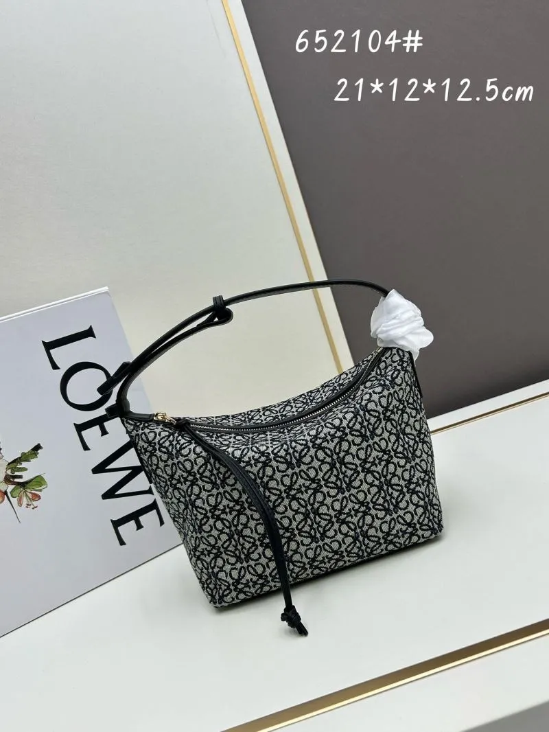 LOEWE 652104 Monogram Hobo Shoulder Bag