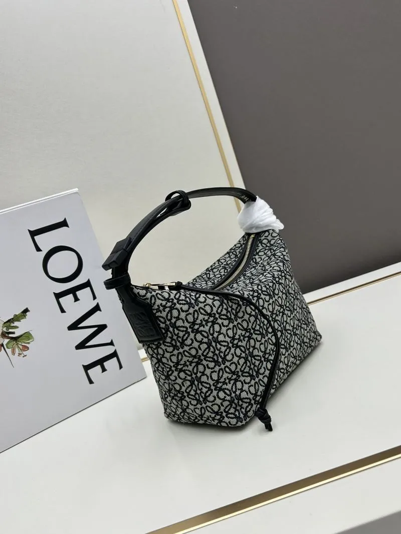 Alternative view of LOEWE 652104 Monogram Hobo Shoulder Bag