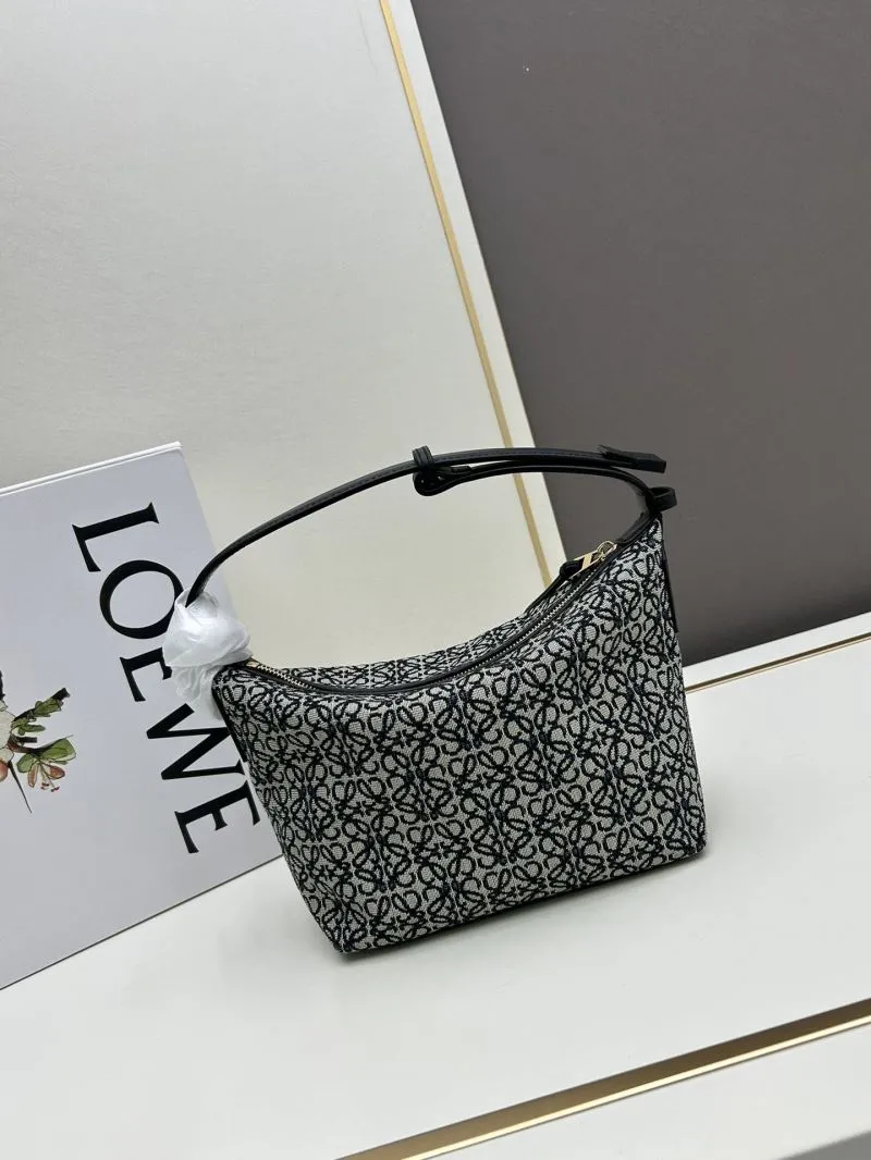 LOEWE 652104 Monogram Hobo Shoulder Bag - Image 3