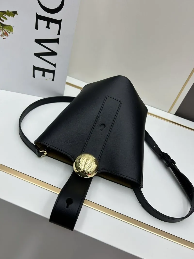 Loewe Black Bucket Crossbody Bag 978 - Image 3