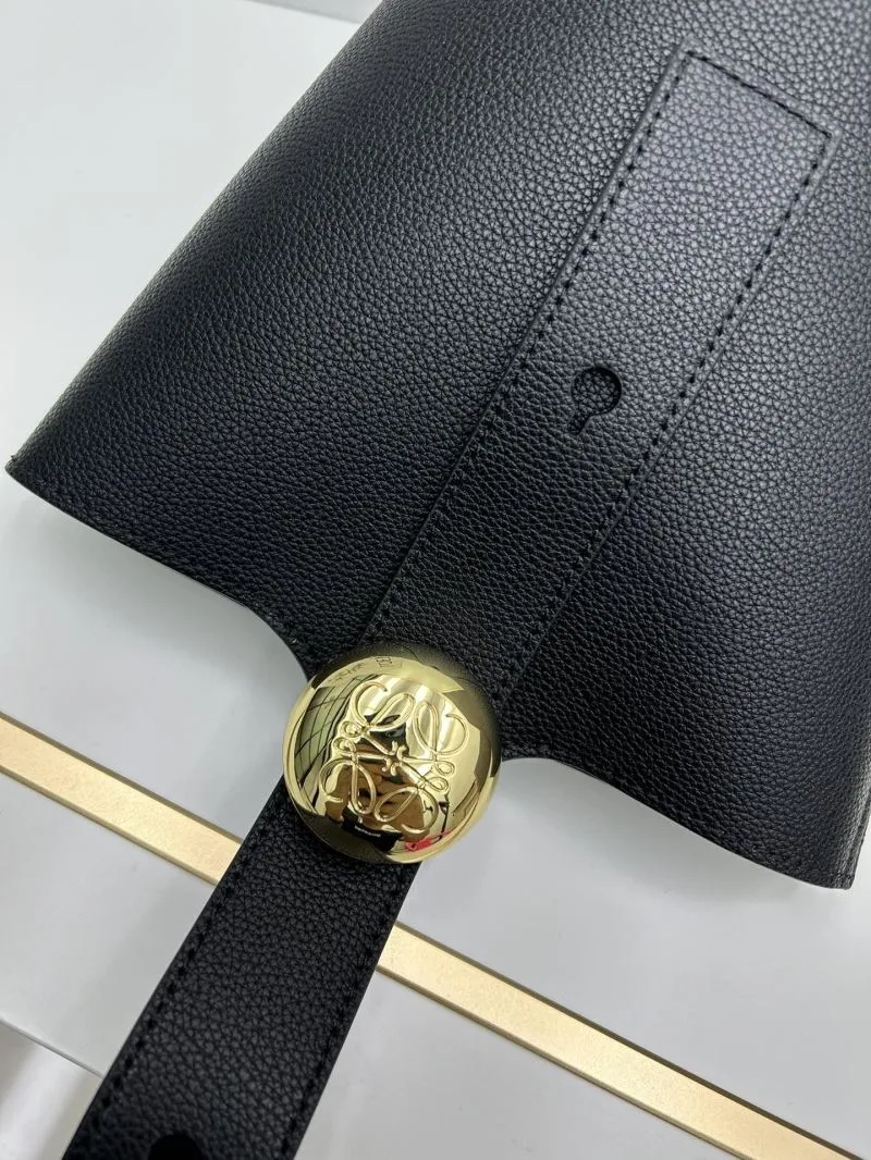 LOEWE Black Bucket Bag 979 - Image 4
