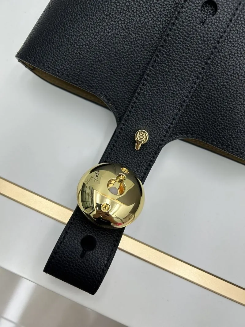 LOEWE Black Bucket Bag 979 - Image 5
