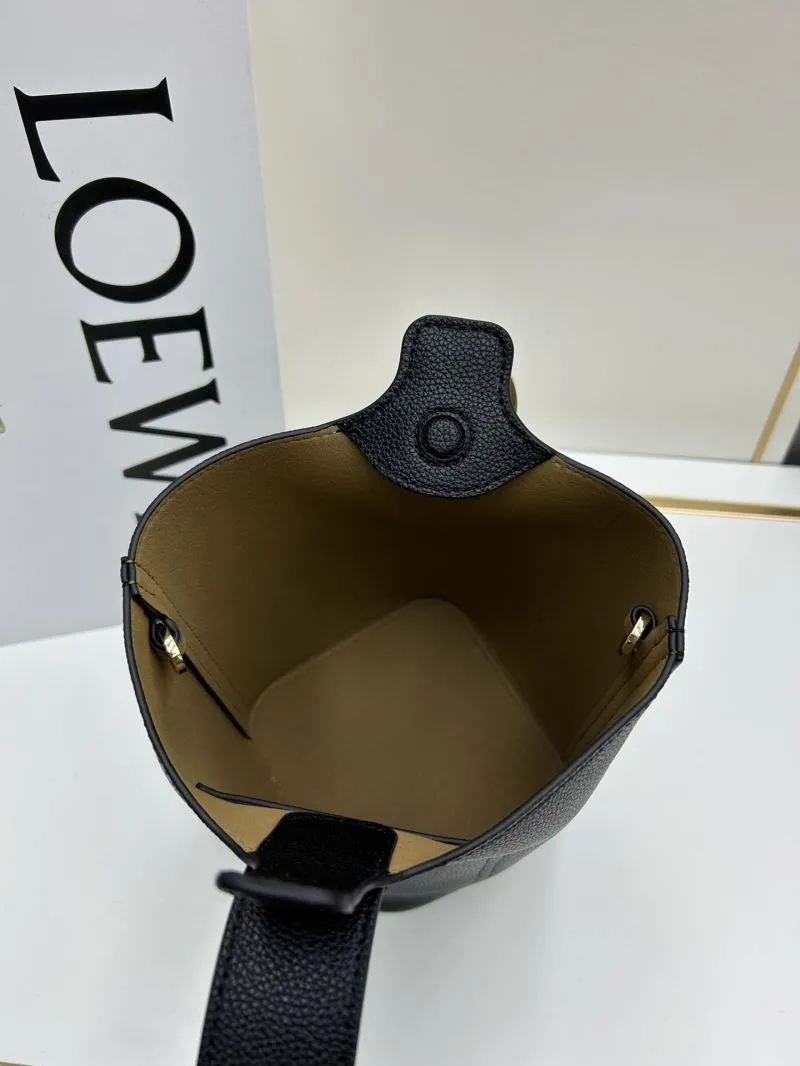 LOEWE Black Bucket Bag 979 - Image 6