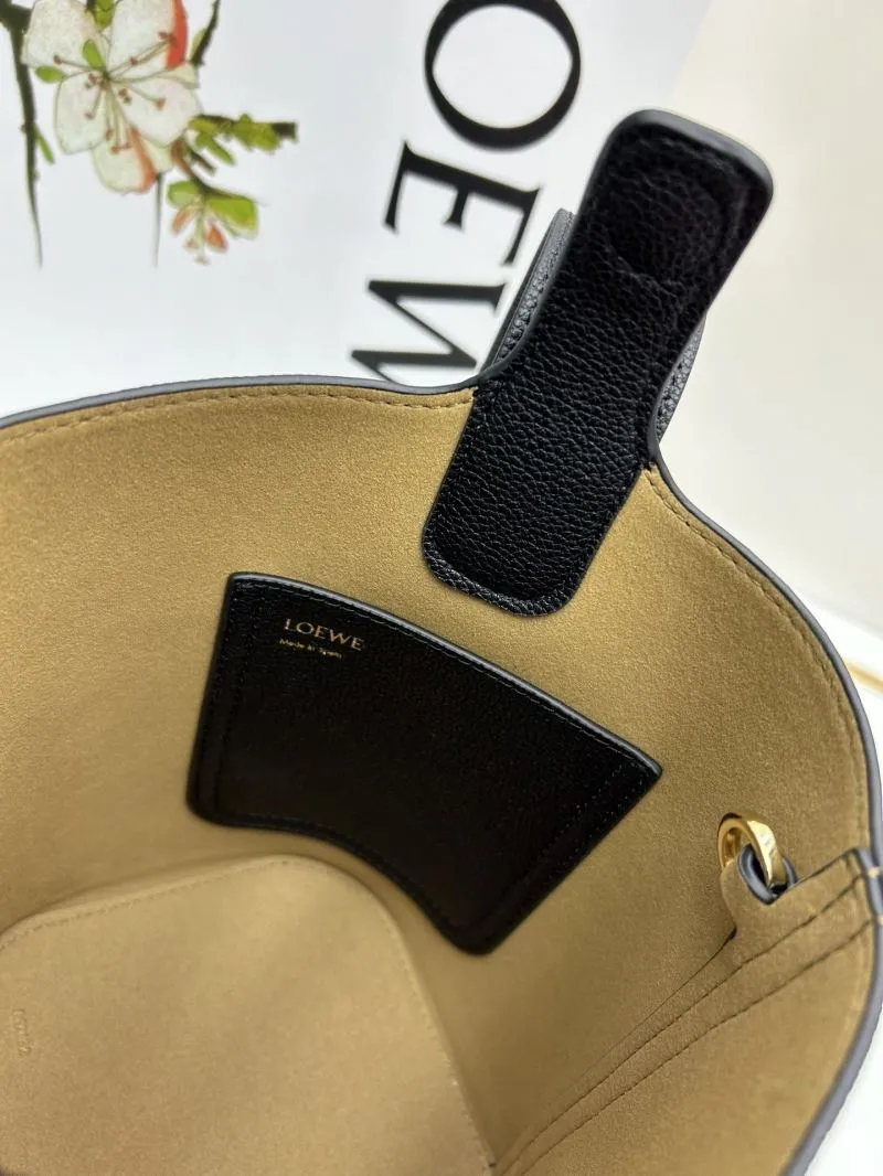 LOEWE Black Bucket Bag 979 - Image 7