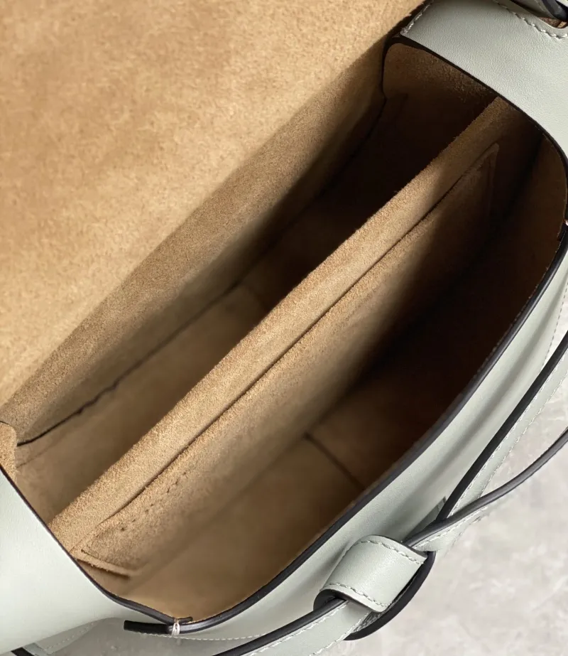 Loewe Light Green Saddle Crossbody Bag - Image 7