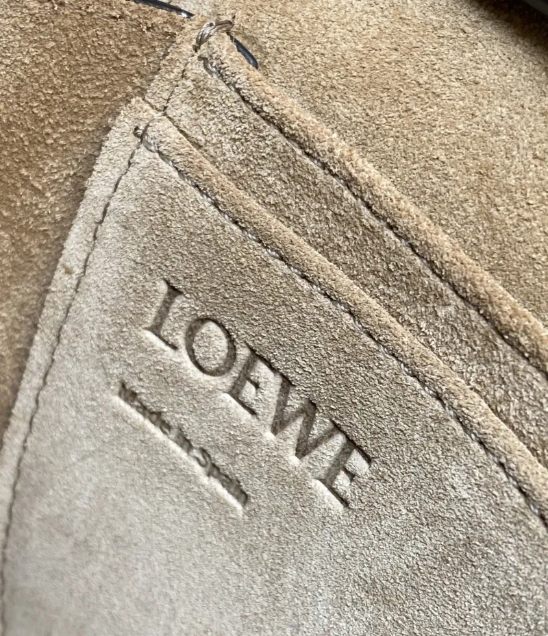 LOEWE Dark Brown Small Saddle Crossbody Bag - Image 9