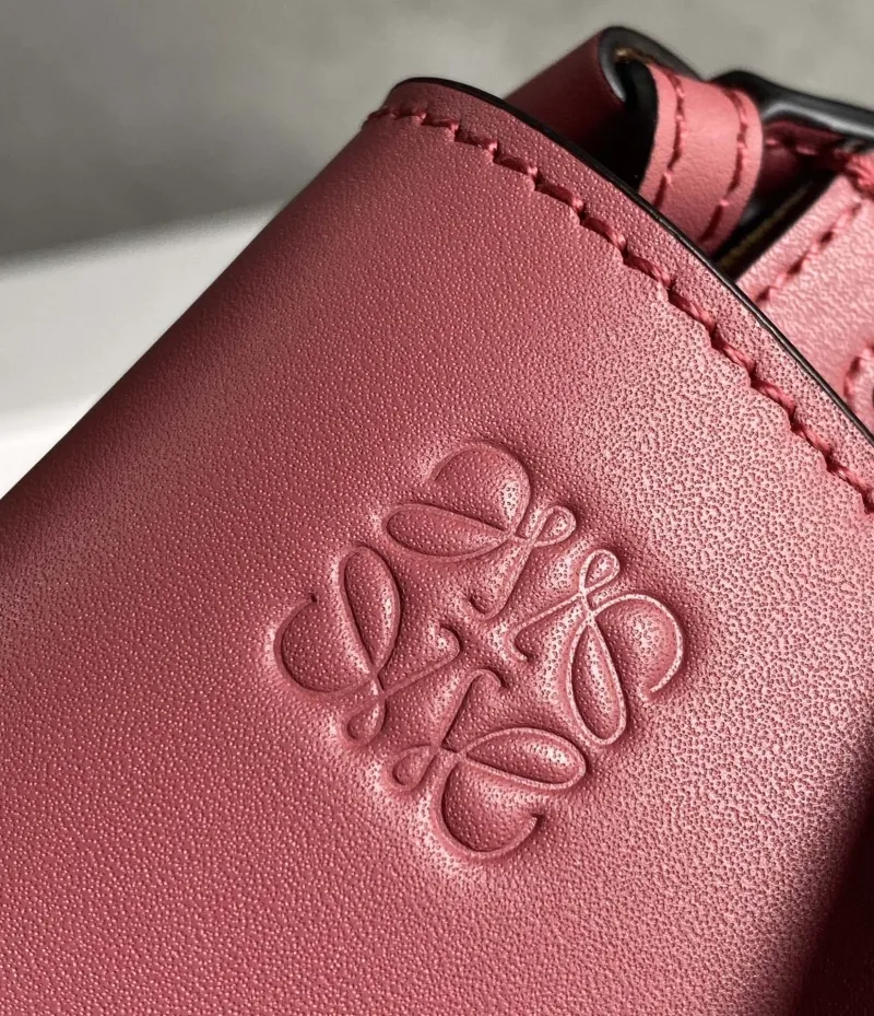 LOEWE Pink Small Saddle Crossbody Bag - Image 5