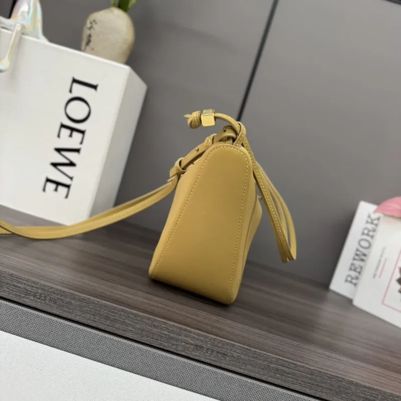 Alternative view of Loewe Yellow Crossbody Satchel Bag