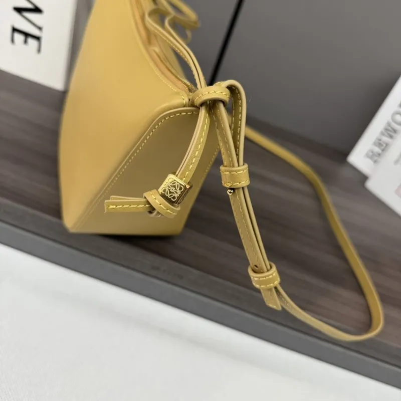 Loewe Yellow Crossbody Satchel Bag - Image 6
