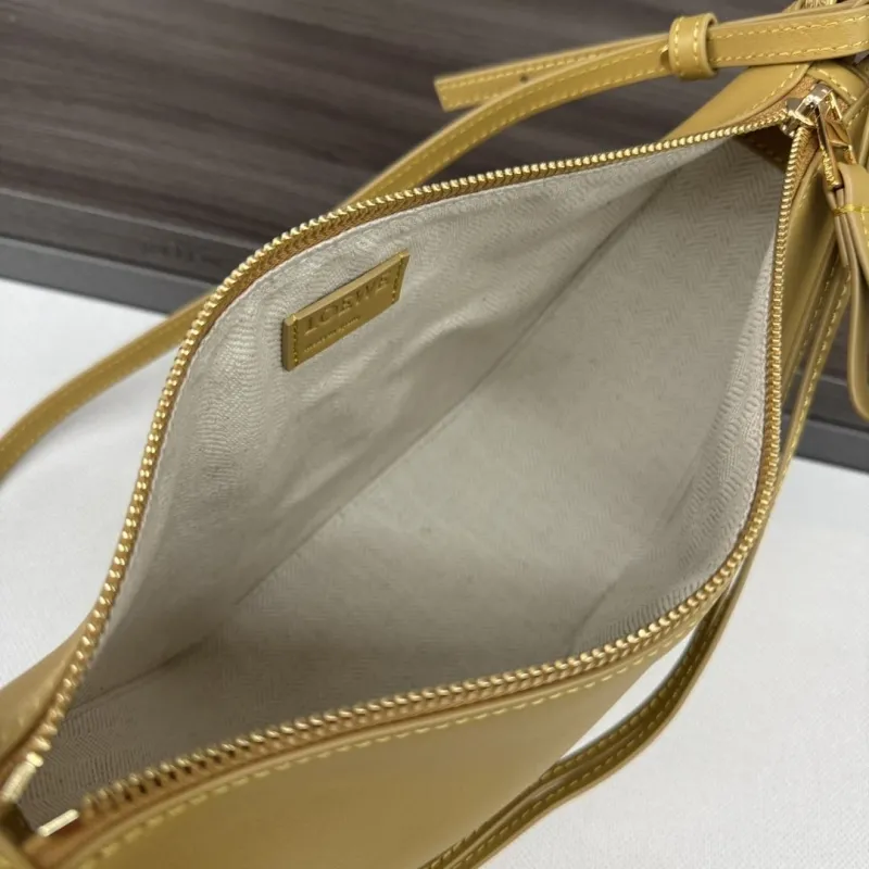 Loewe Yellow Crossbody Satchel Bag - Image 8
