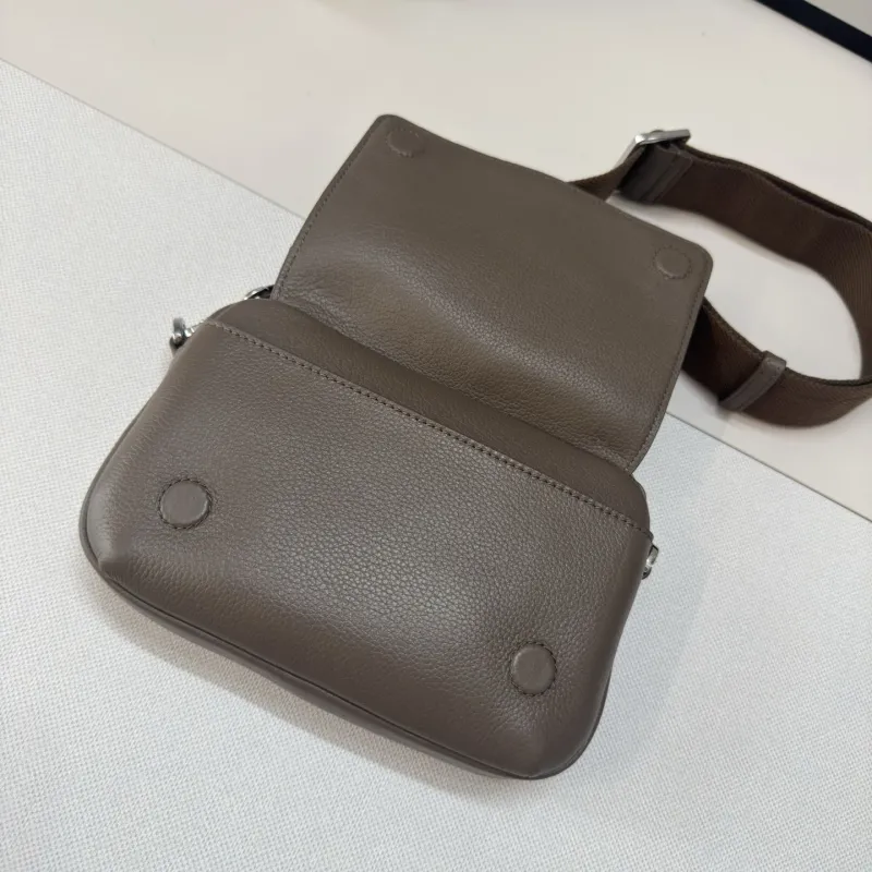 LOEWE Taupe Crossbody Bag 111 - Image 7